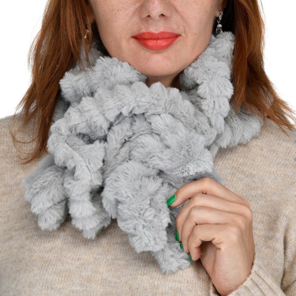 Passage Light Gray Scarf